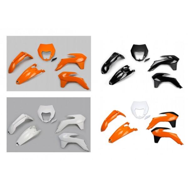 UFO SET PLASTIK KTM EXC-F 250/350/450/500 2014-2016 UFO SET PLASTIK KTM EXC-F 250/350/450/500 2014-2016